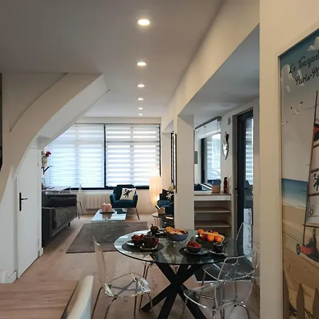 Villa Centre Ville Le Touquet, Villa Familiale, Terrasse Exterieure, 3 Grandes Chambres Dont Une Parentale, Balcon, Baignoire Le Touquet