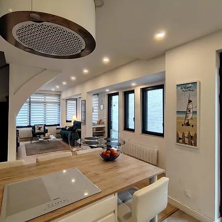 Familiale Centre Le Touquet, Terrasse Exterieure, 3 Grandes Chambres, Balcon, Baignoire Willa